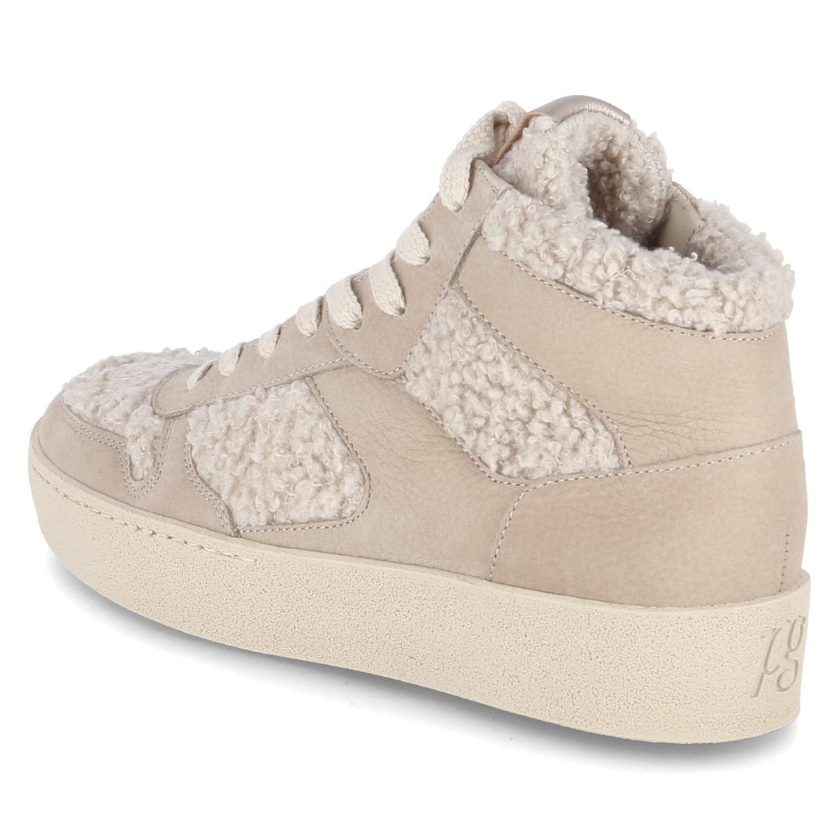 High Sneaker  Beige