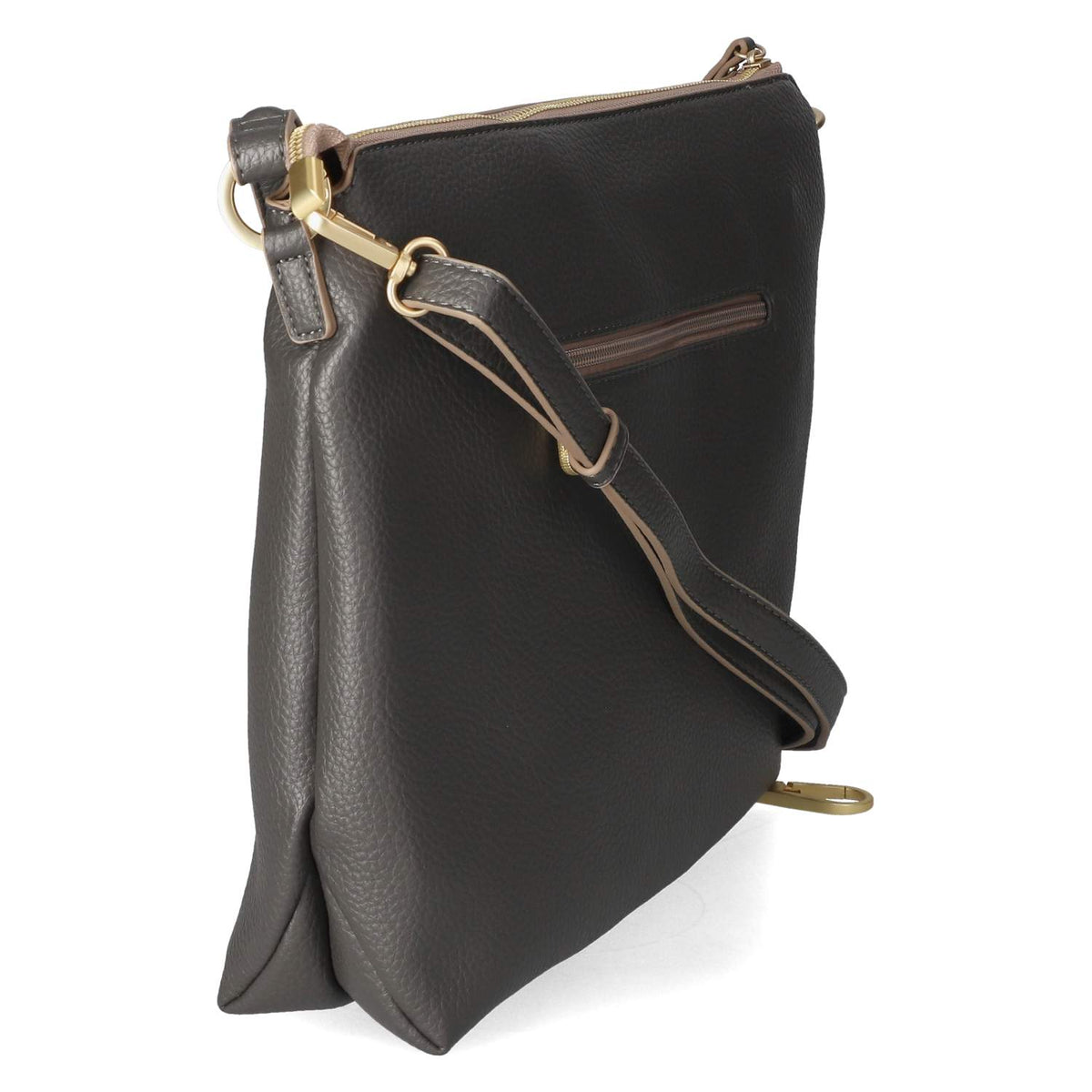 Schultertasche  Grau