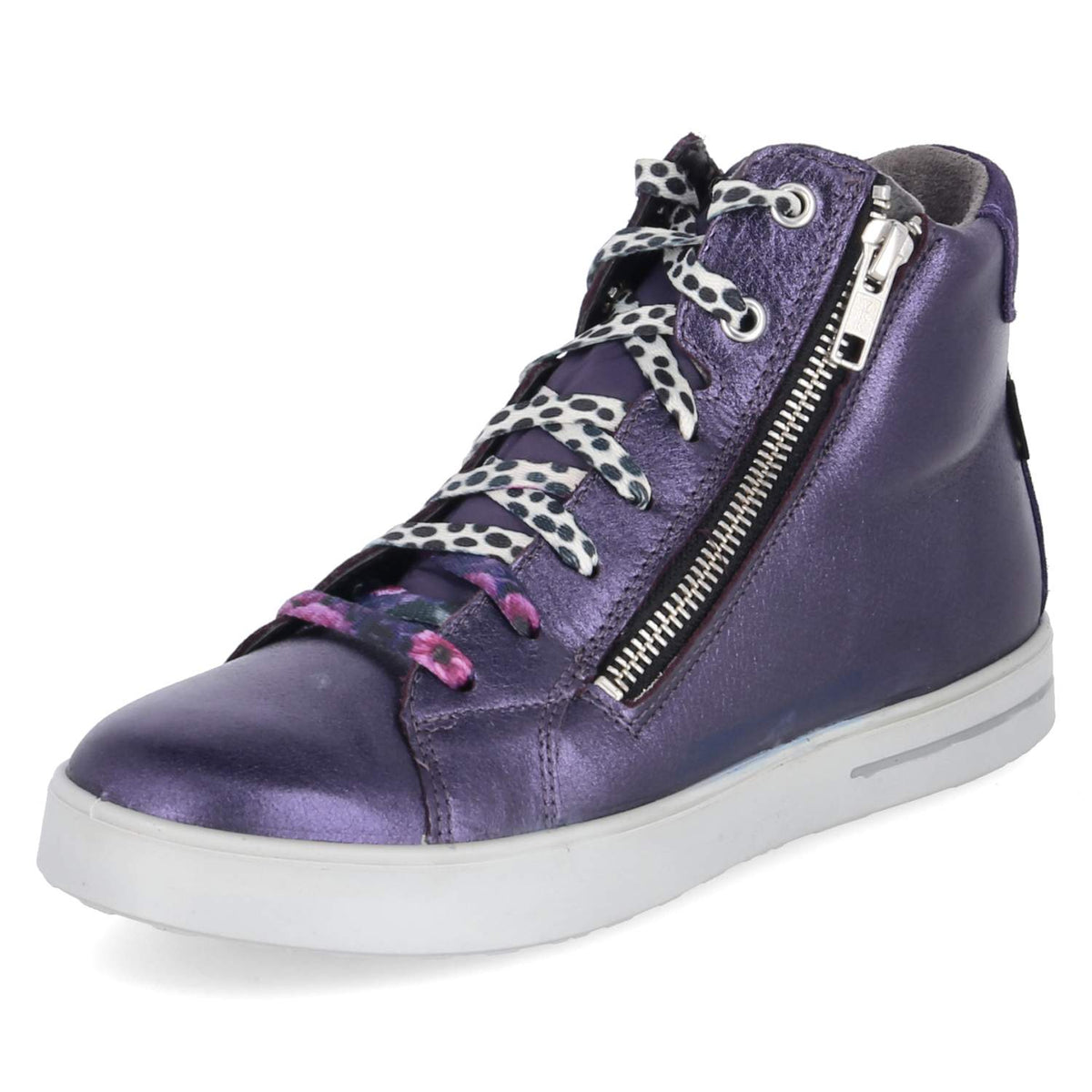 Schnürboots STELLA  Lila