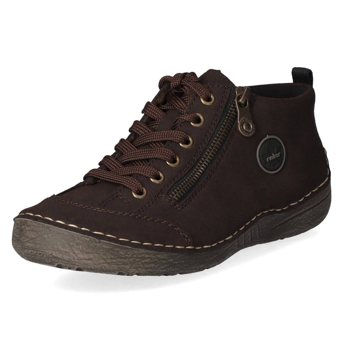 Schnürschuhe  Braun