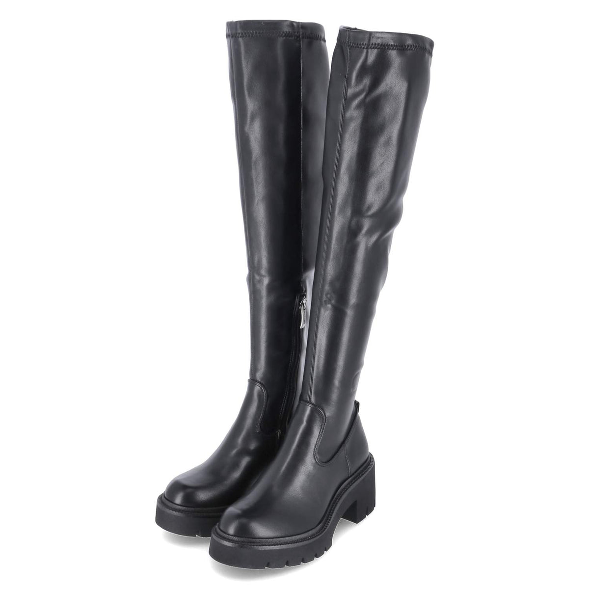 Overkneestiefel  Schwarz