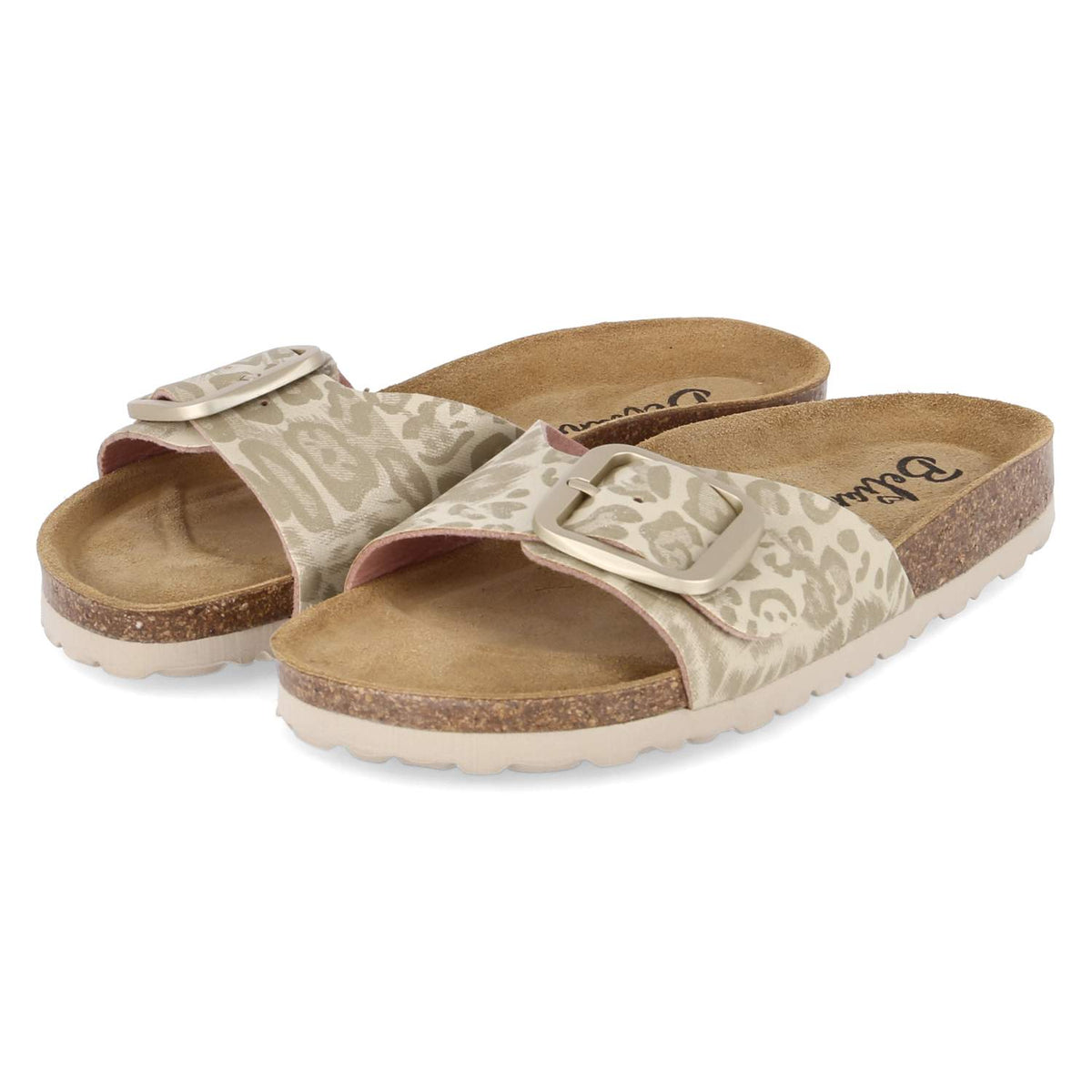 Pantoletten  Beige