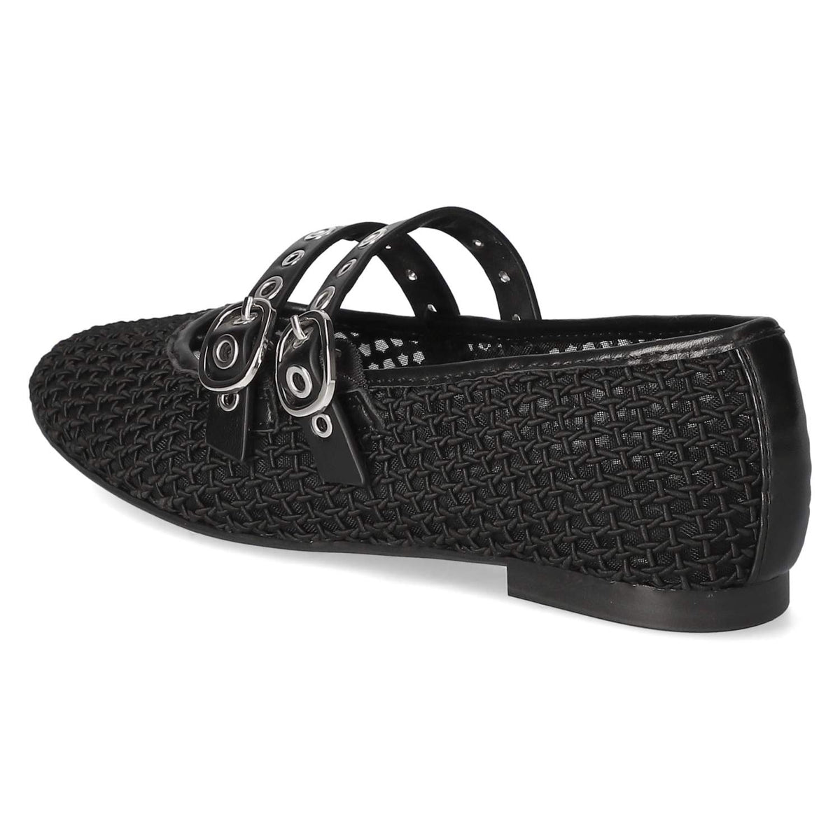 Spangenballerinas  Schwarz