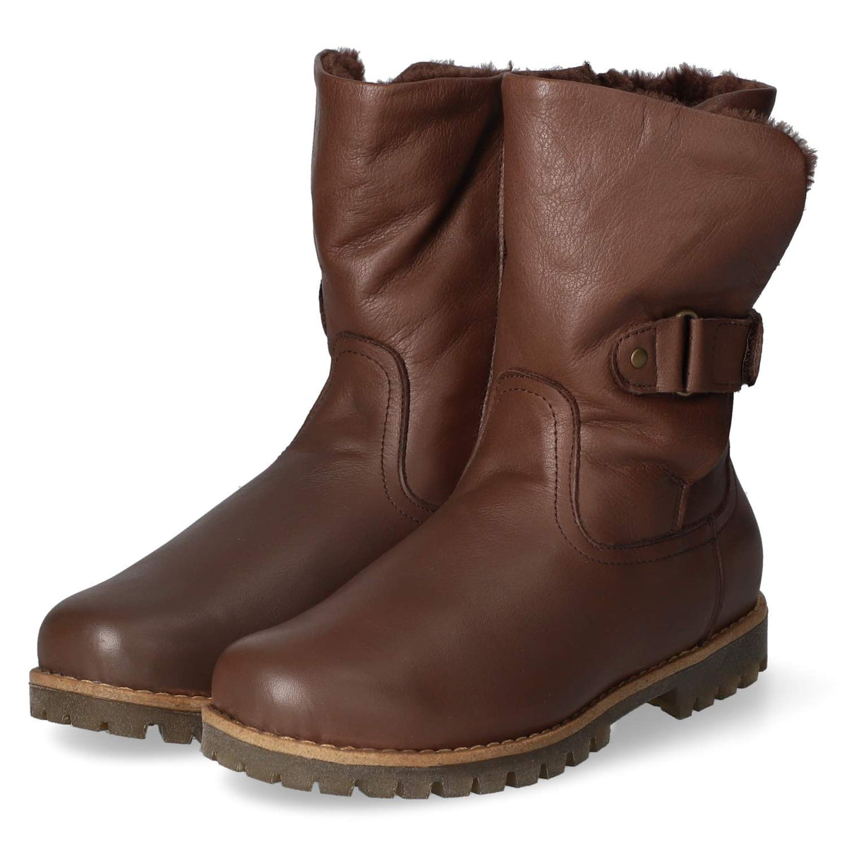Winterstiefeletten  Braun