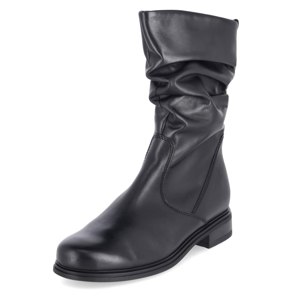Slouchy Boots  Schwarz
