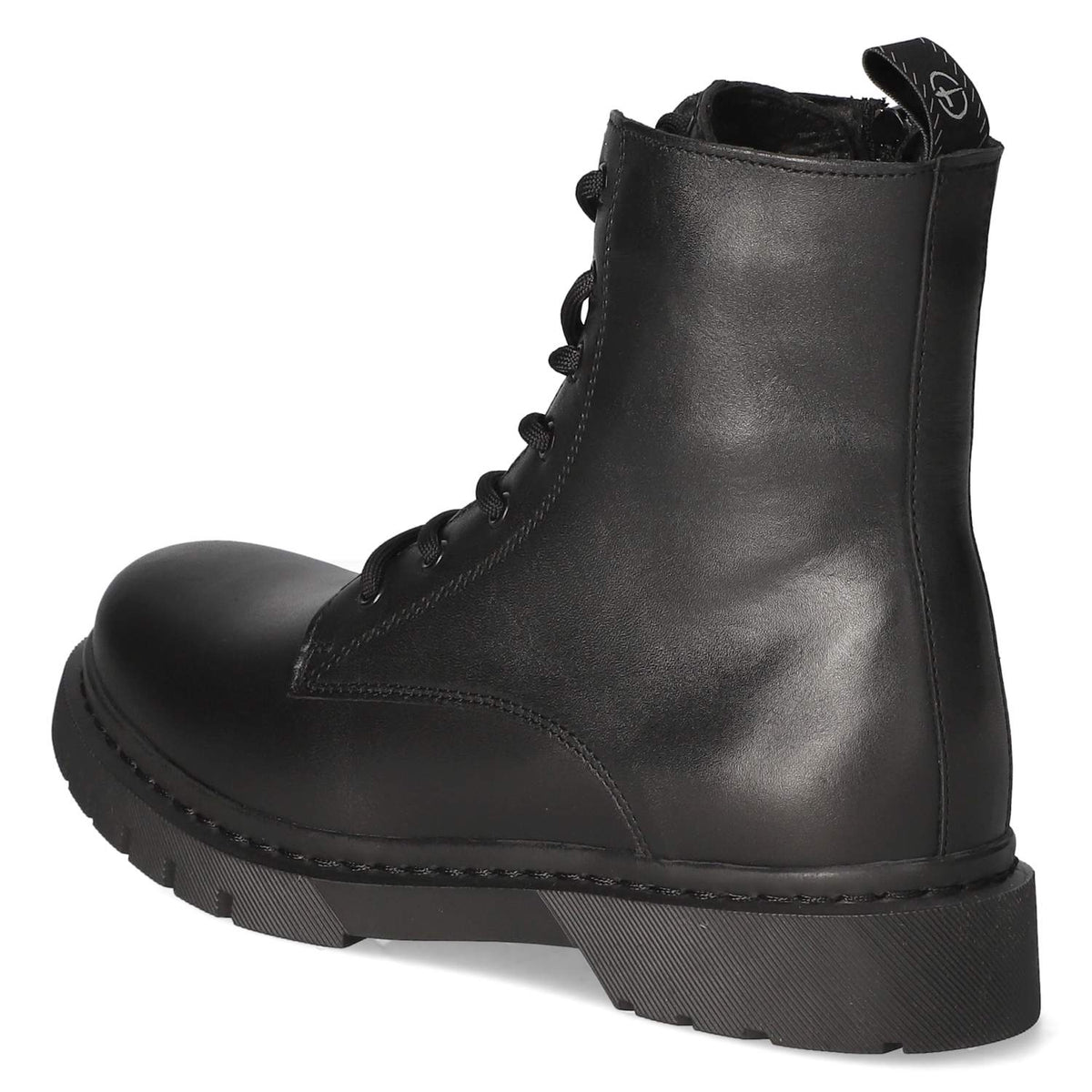 Schnürstiefeletten  Schwarz