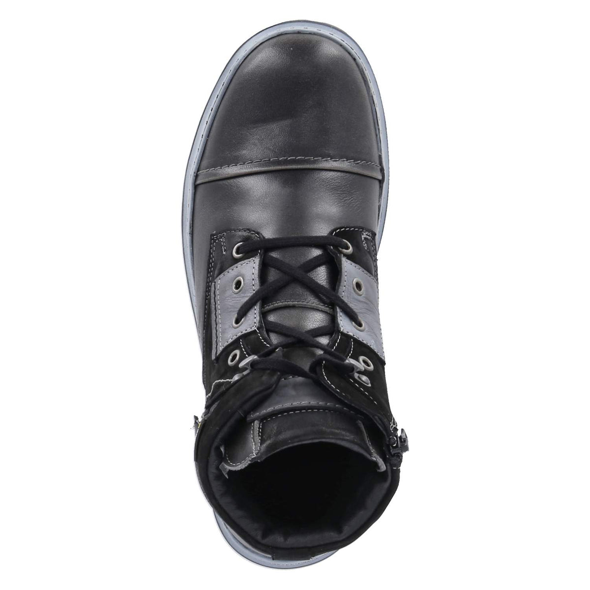 Schnürboots  Grau