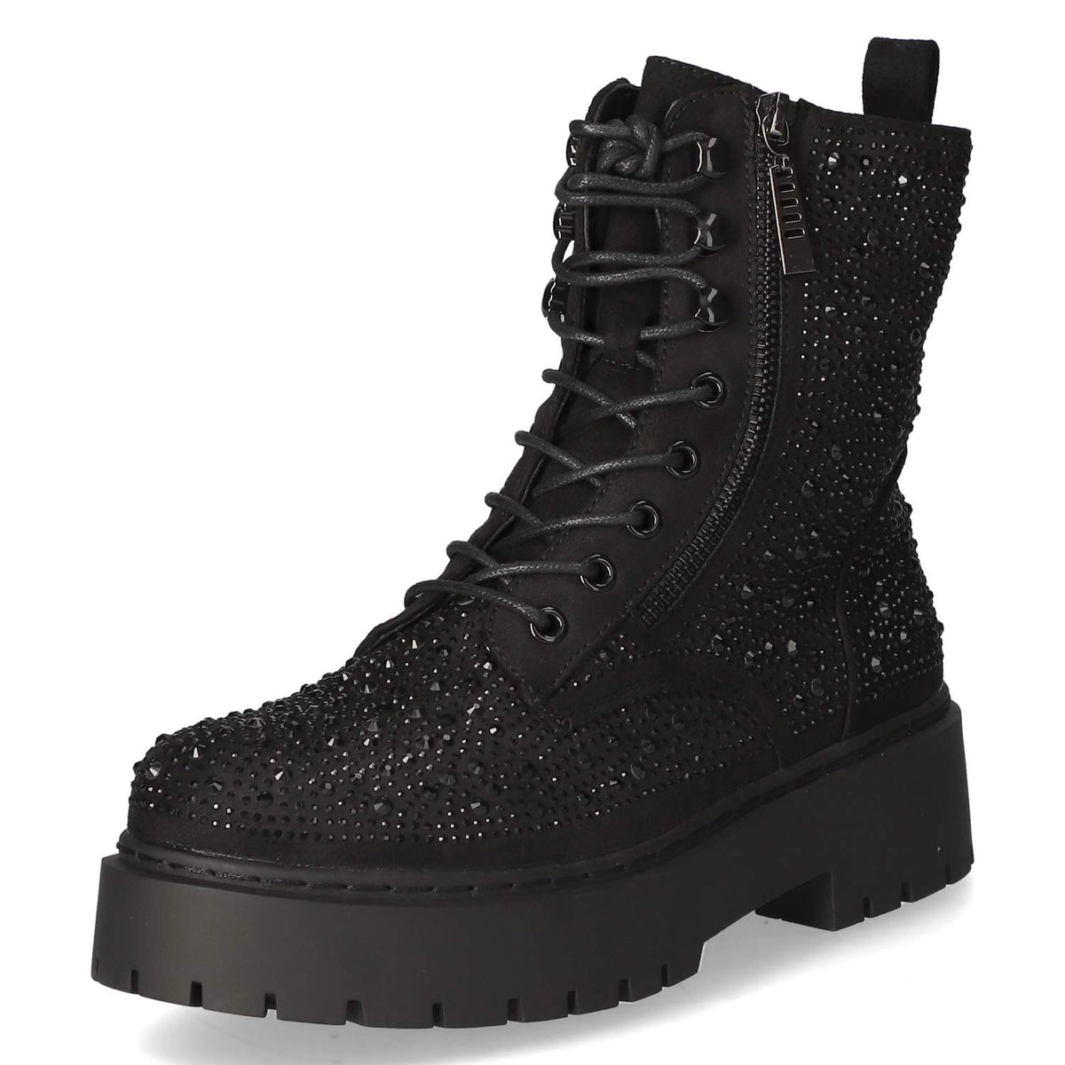 Schnürboots  Schwarz