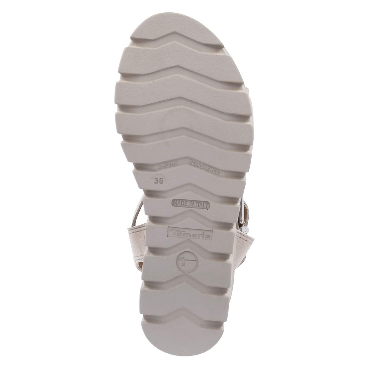 Plateausandalen  Taupe