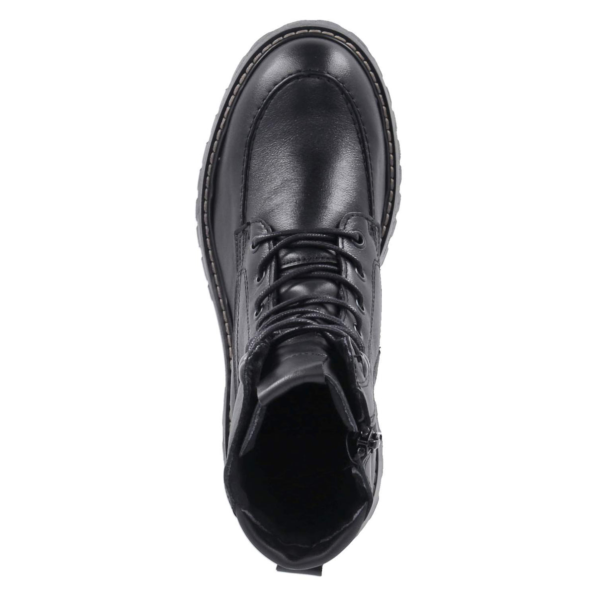 Schnürboots  Schwarz