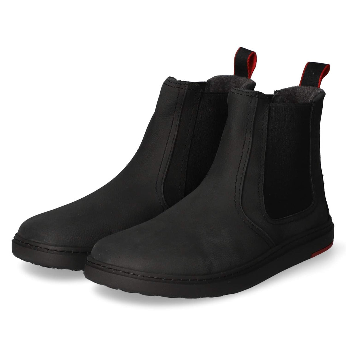 Barfuß-Chelsea Boots BLSN-060W  Grau