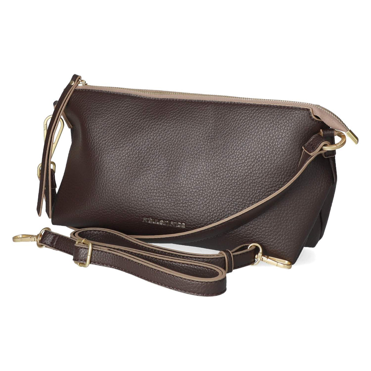 Schultertasche  Braun