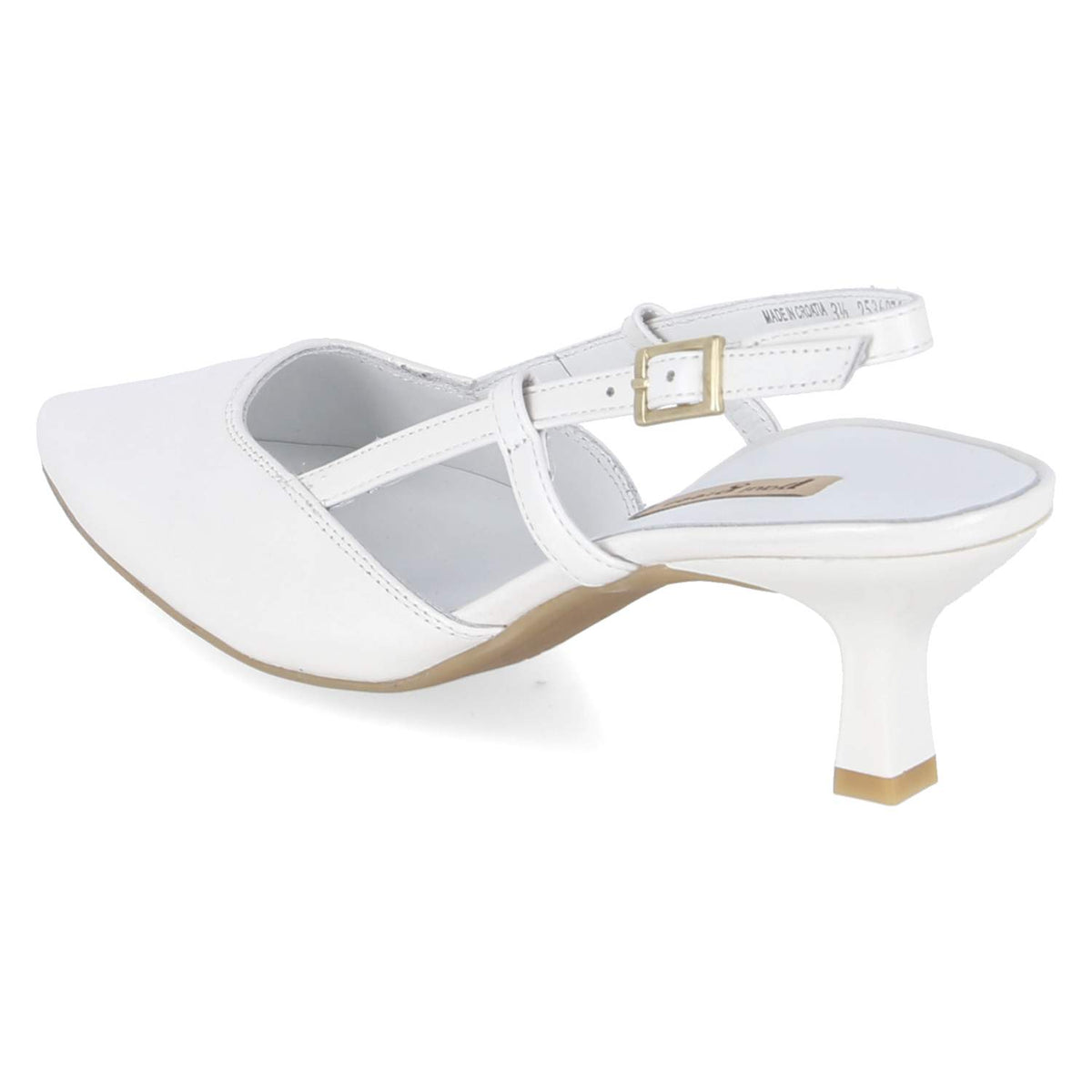 Slingpumps  Weiß