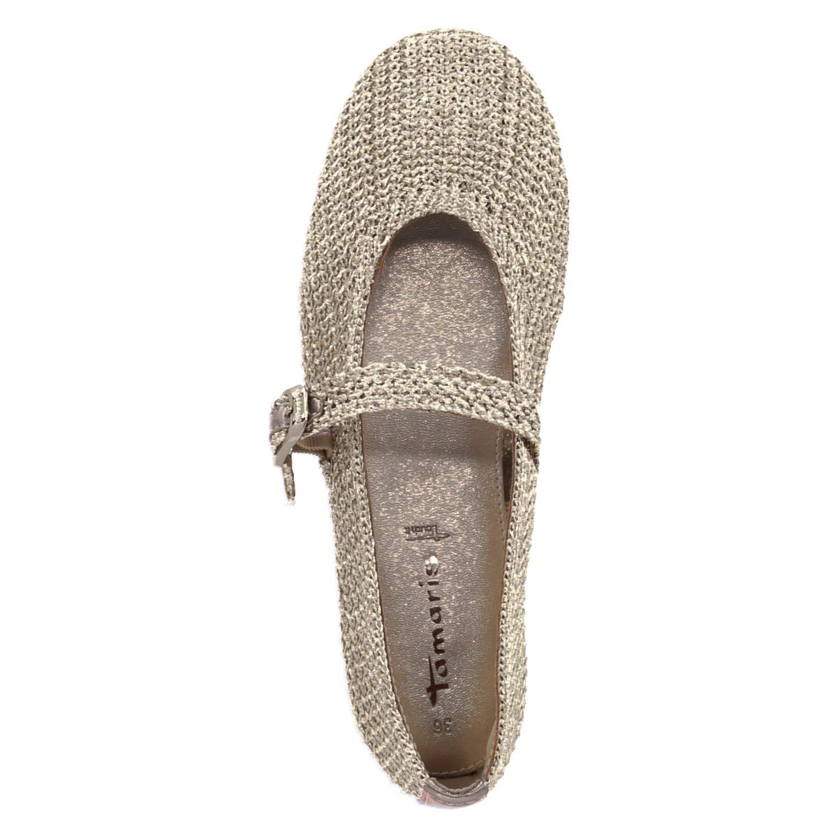 Spangenballerinas  Gold
