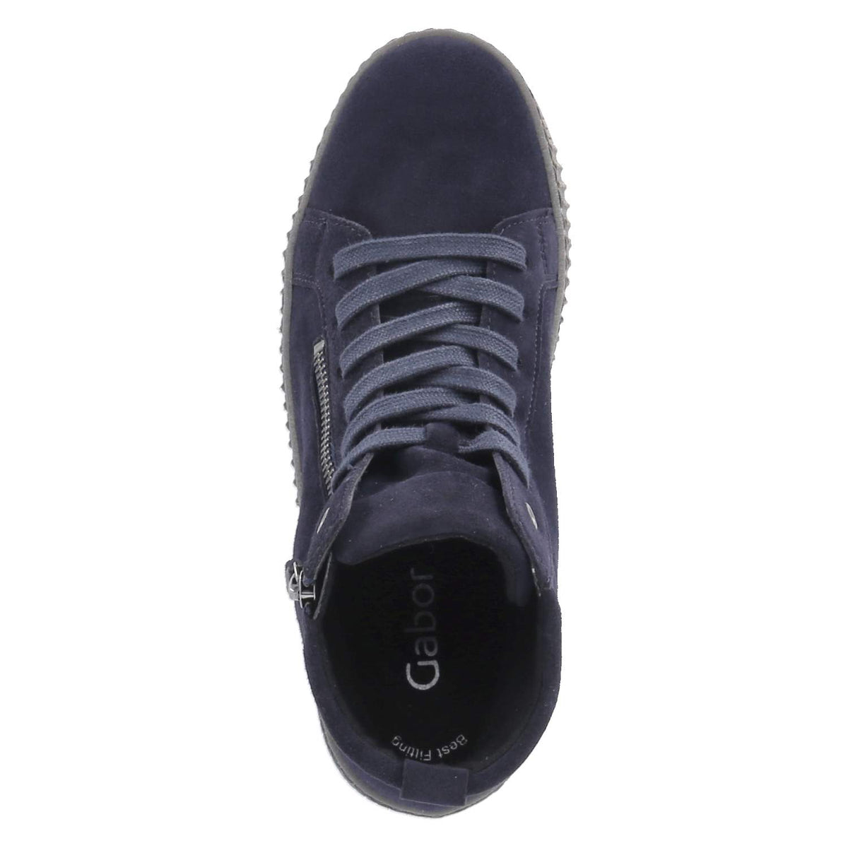 Schnürstiefeletten  Blau