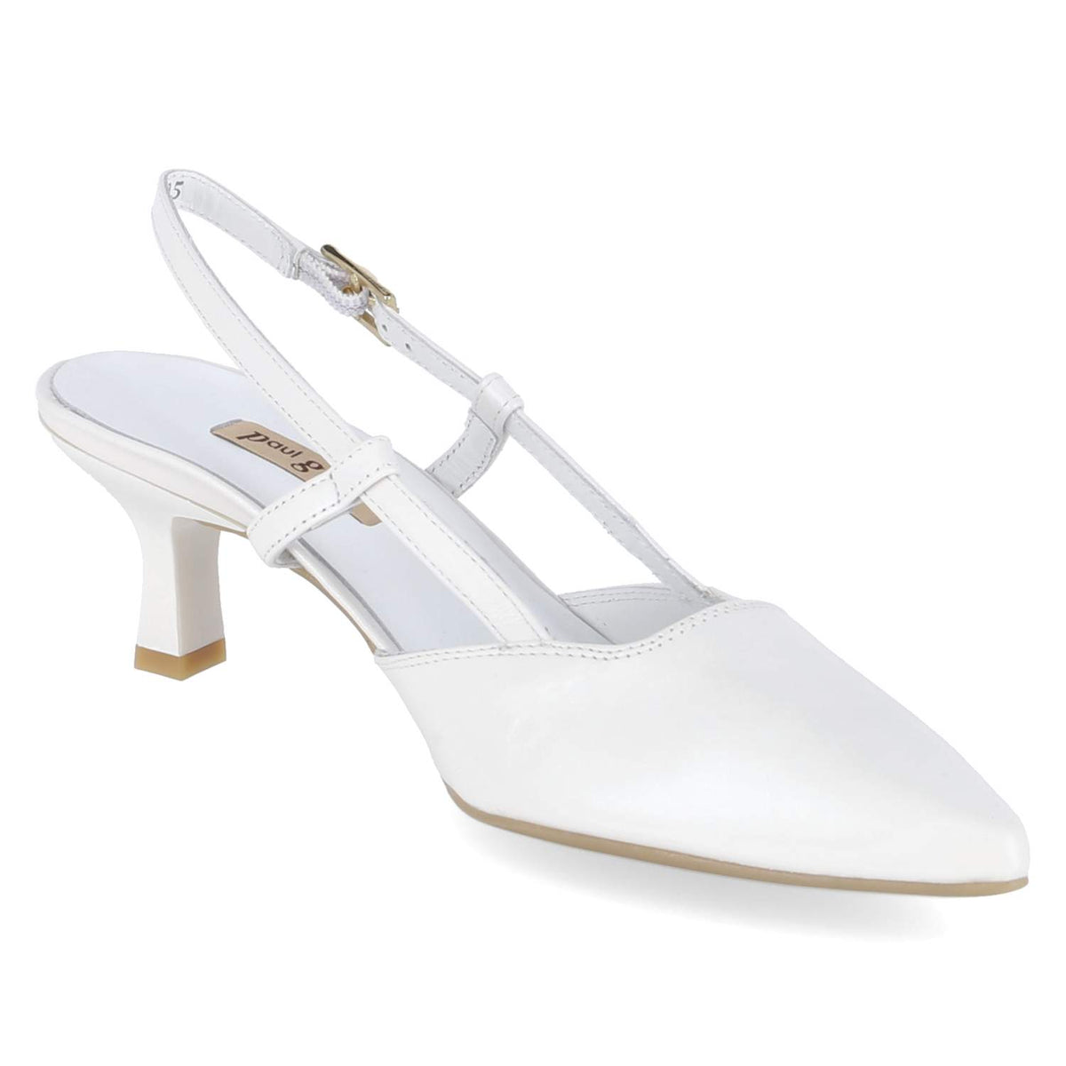 Slingpumps  Weiß