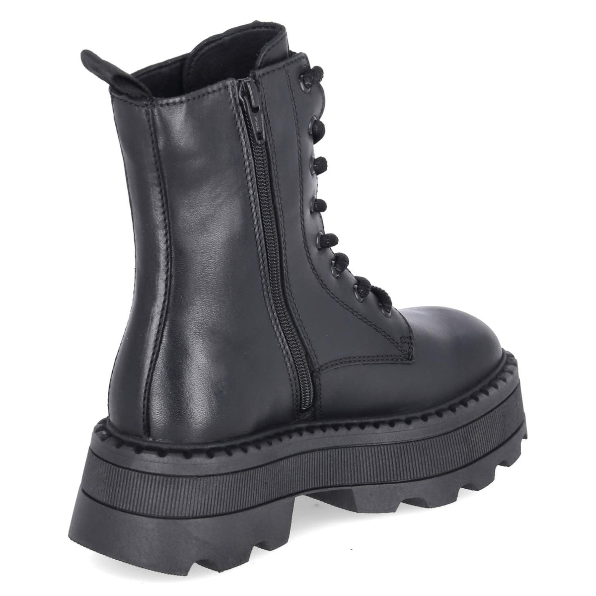 Schnürboots  Schwarz