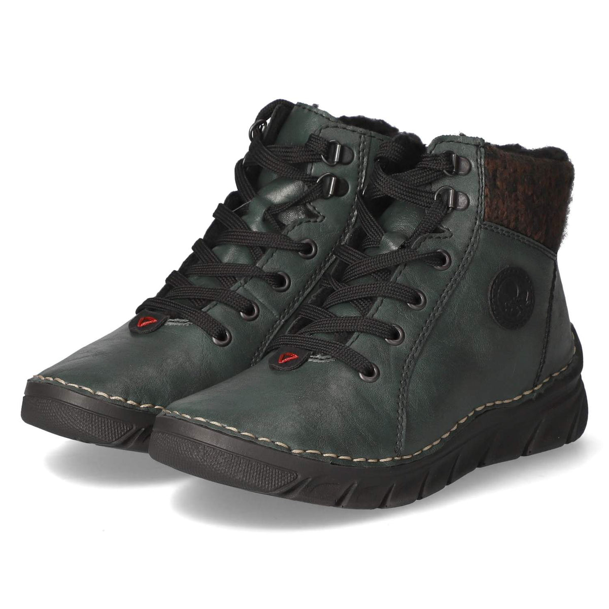 Schnürboots  Grün