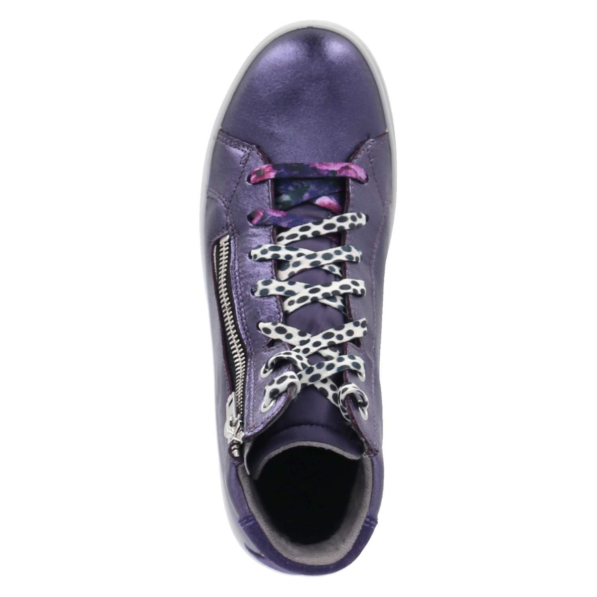 Schnürboots STELLA  Lila