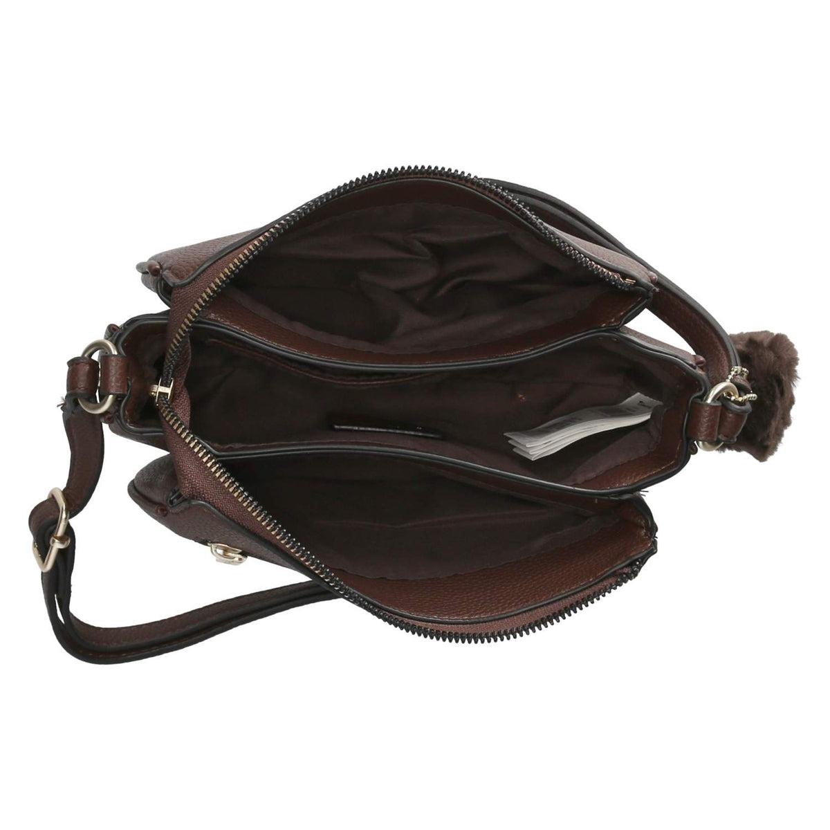 Schultertasche MARISSA  Braun