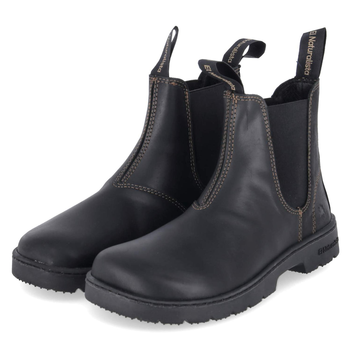 Barfuß-Chelsea Boots NOMADA Schwarz