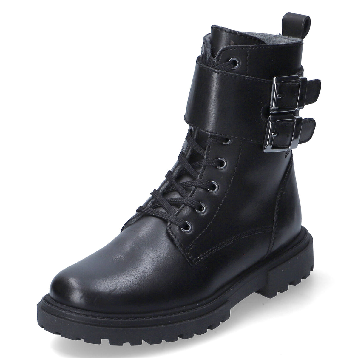 Schnürstiefeletten  Schwarz
