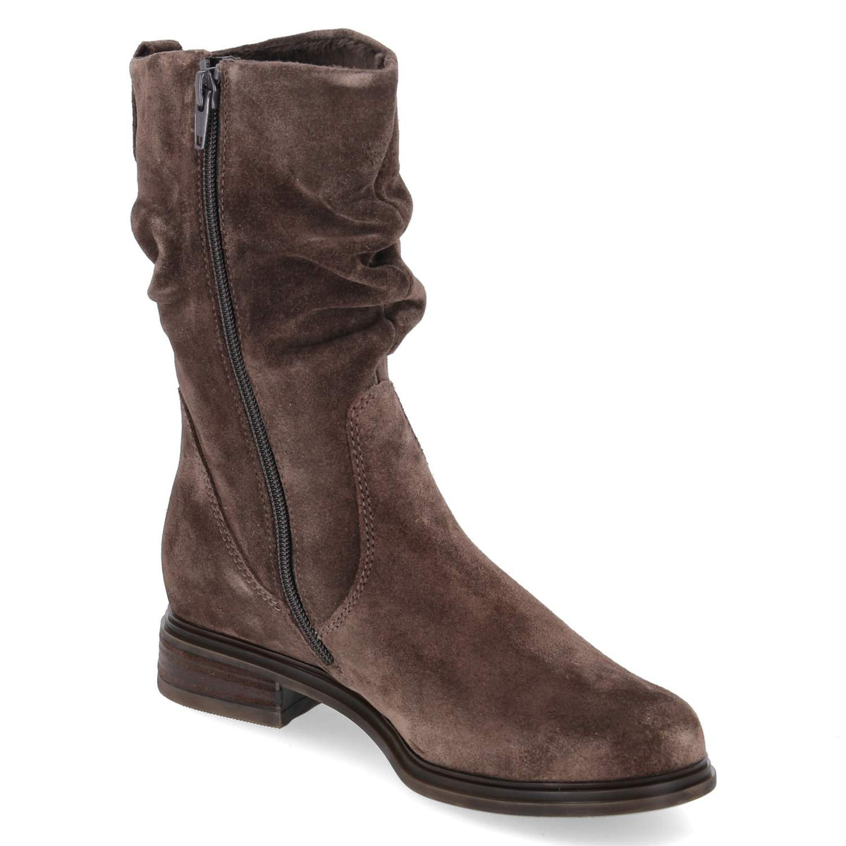 Slouchy Boots  Braun