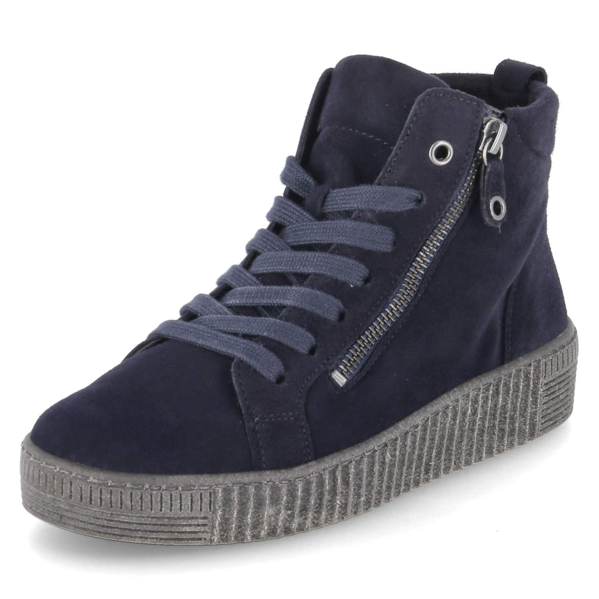 Schnürstiefeletten  Blau