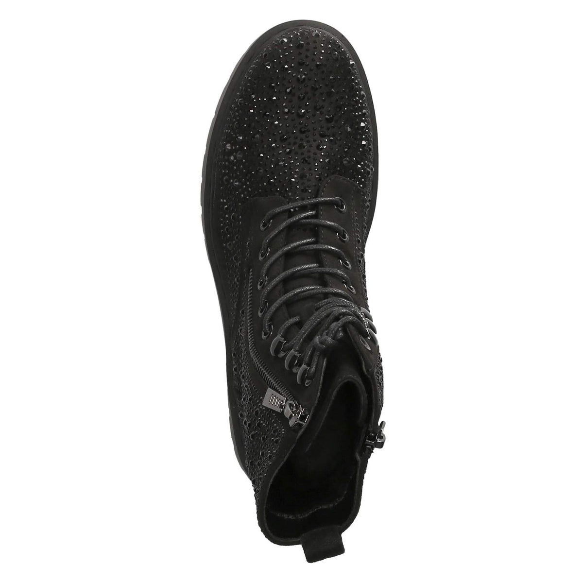 Schnürboots  Schwarz