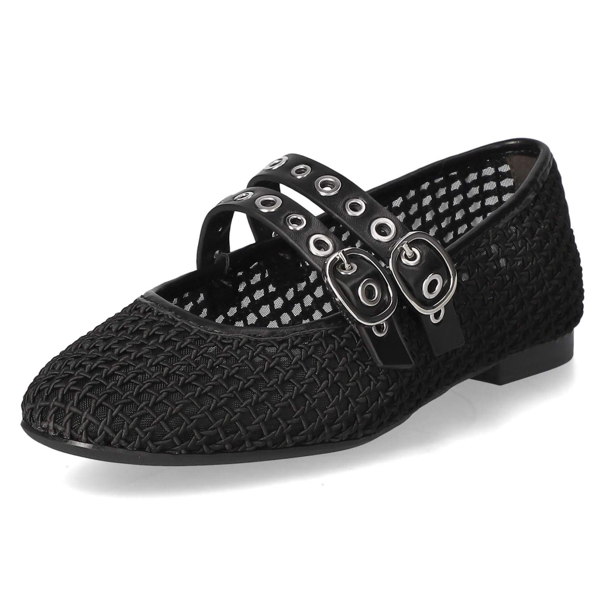 Spangenballerinas  Schwarz