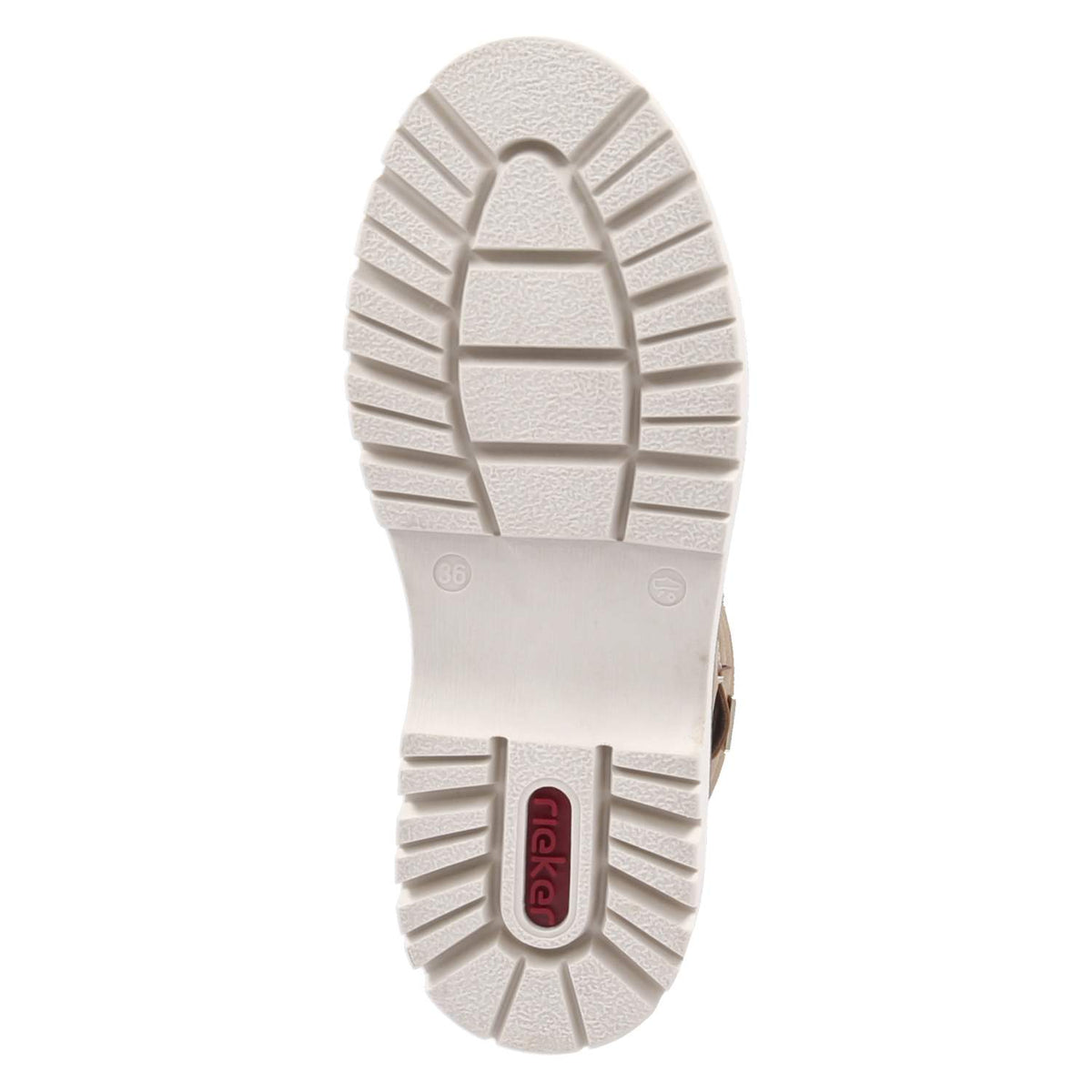 Schnürtsiefeletten  Beige
