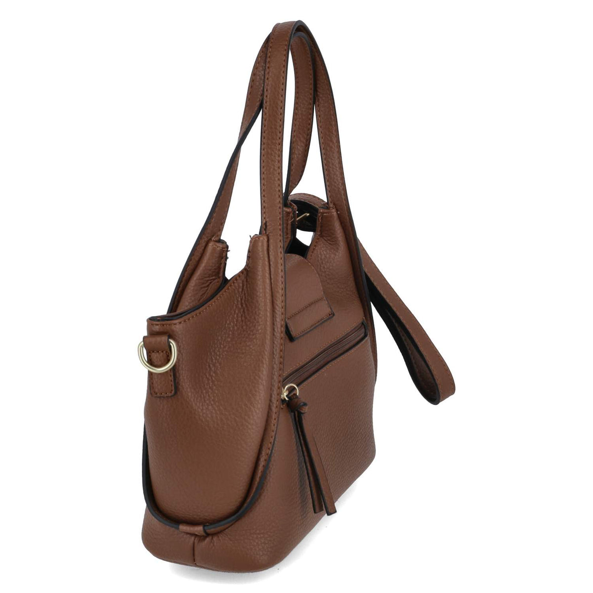 Schultertasche MANUELA  Braun
