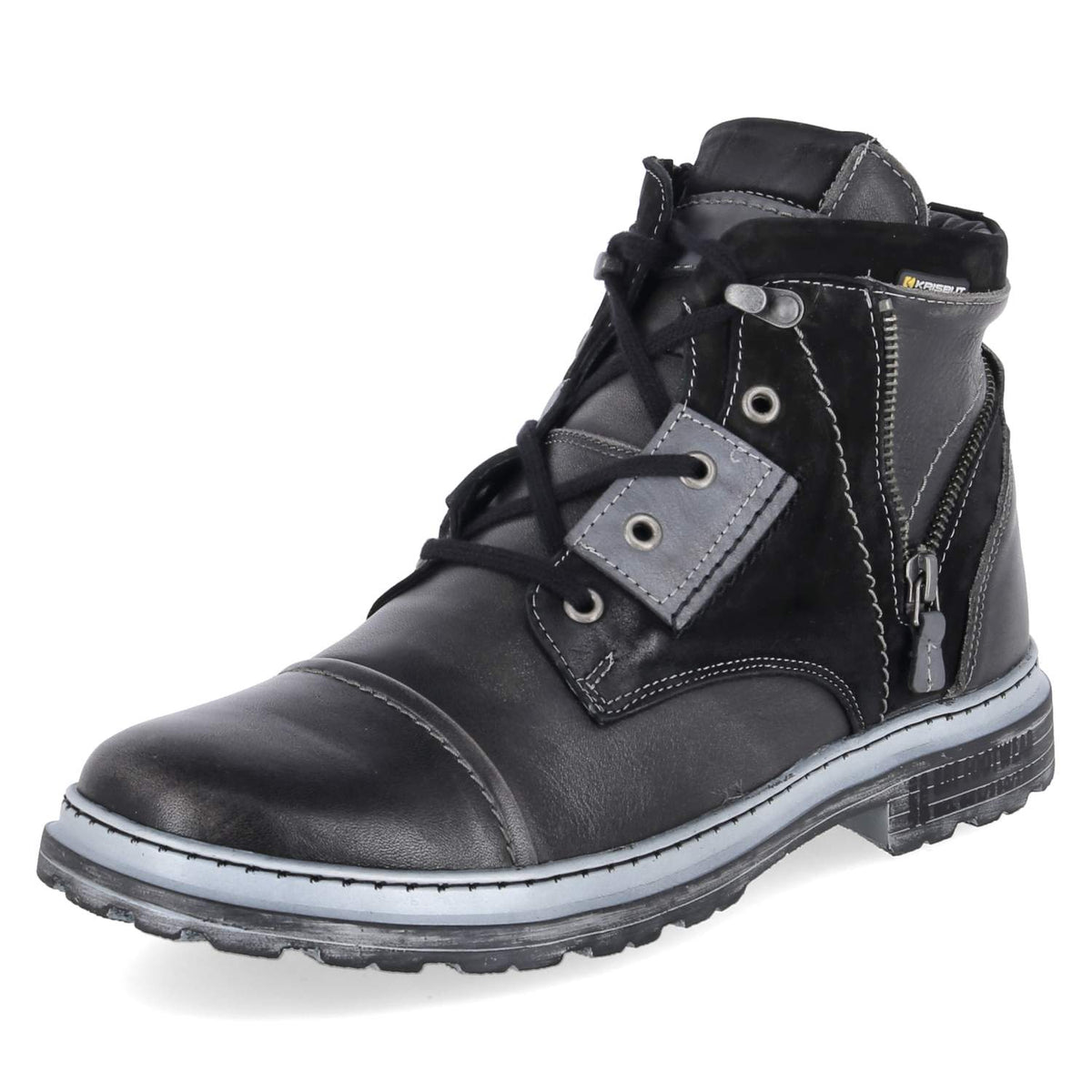 Schnürboots  Grau