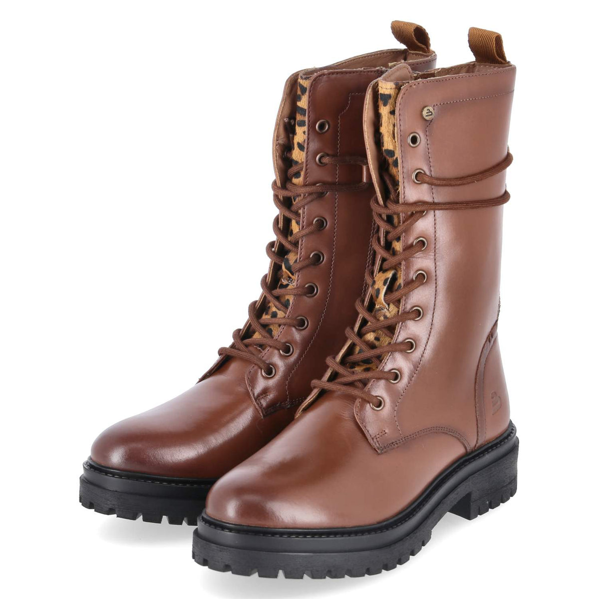 Schnürstiefel  Braun