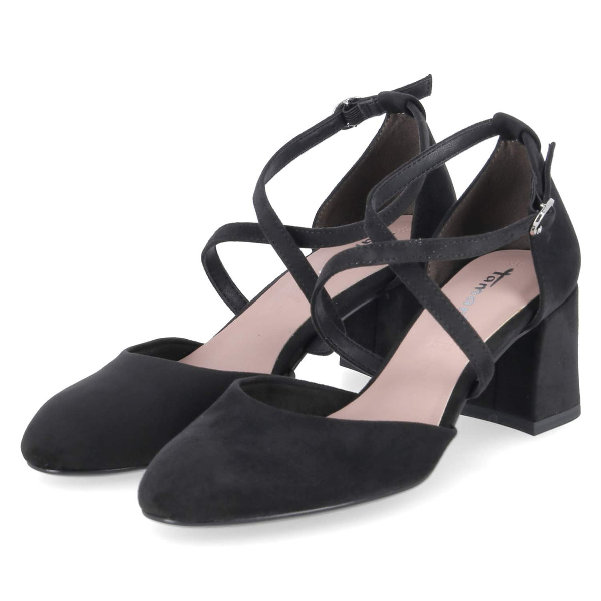 Riemchenpumps  Schwarz