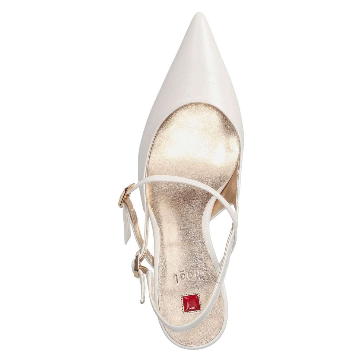 Slingpumps  Weiß