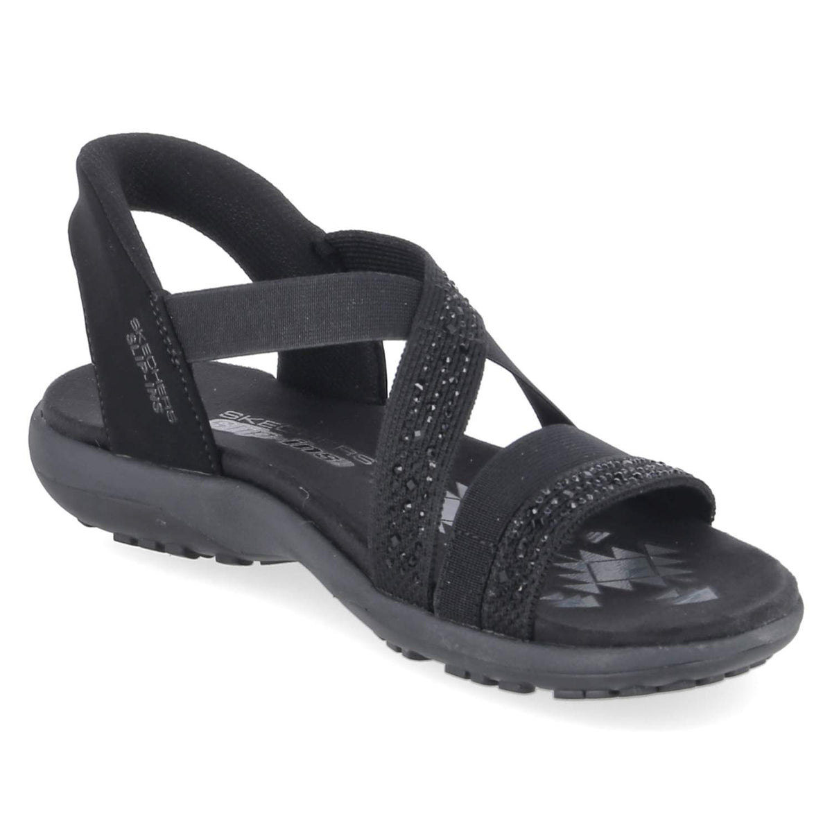 Slip-Sandalen SUMMER SPARKLE  Schwarz