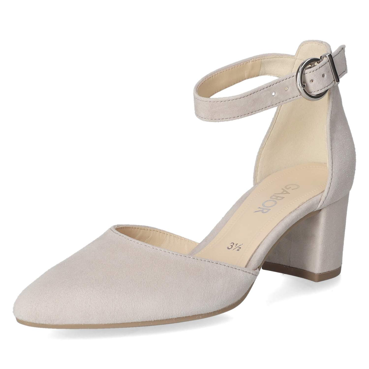 Riemchenpumps  Beige