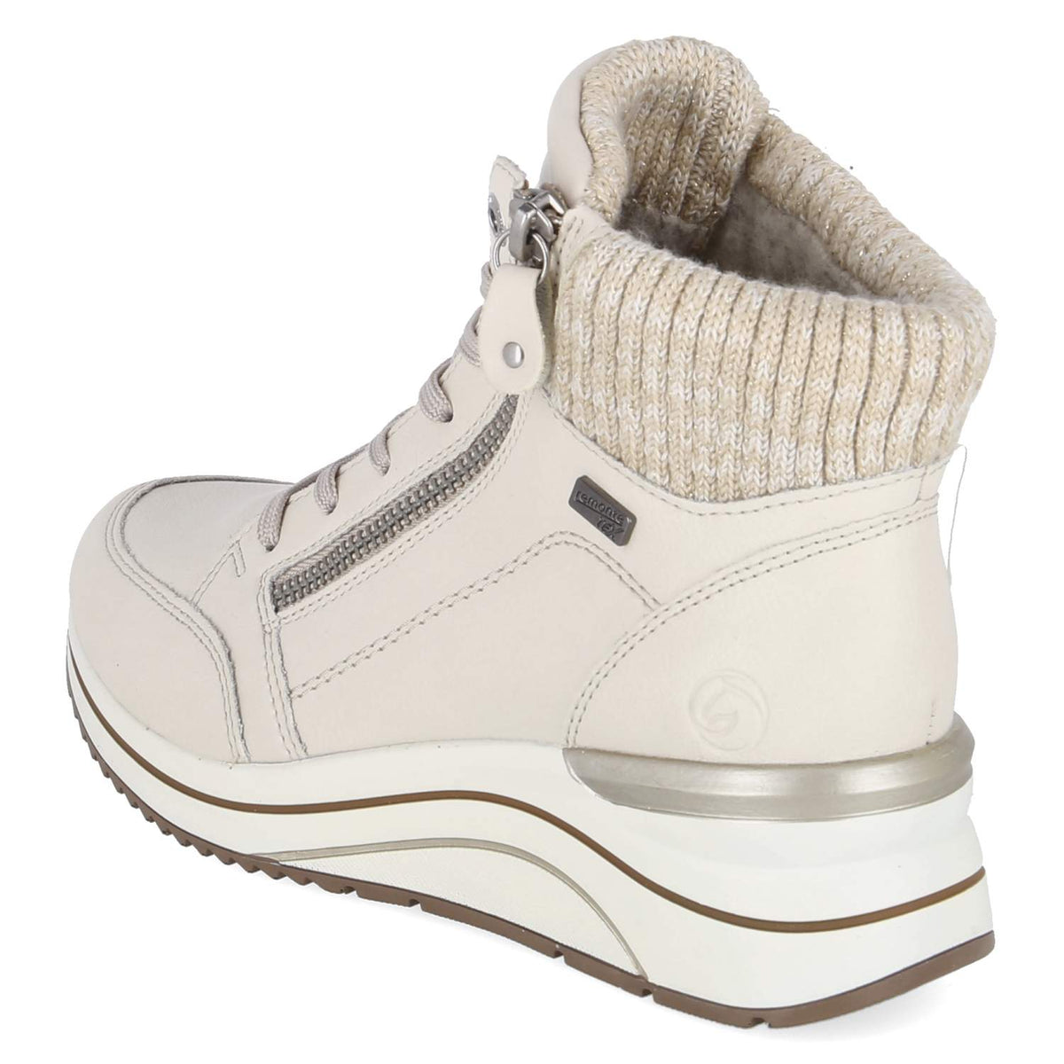 High Sneaker  Beige