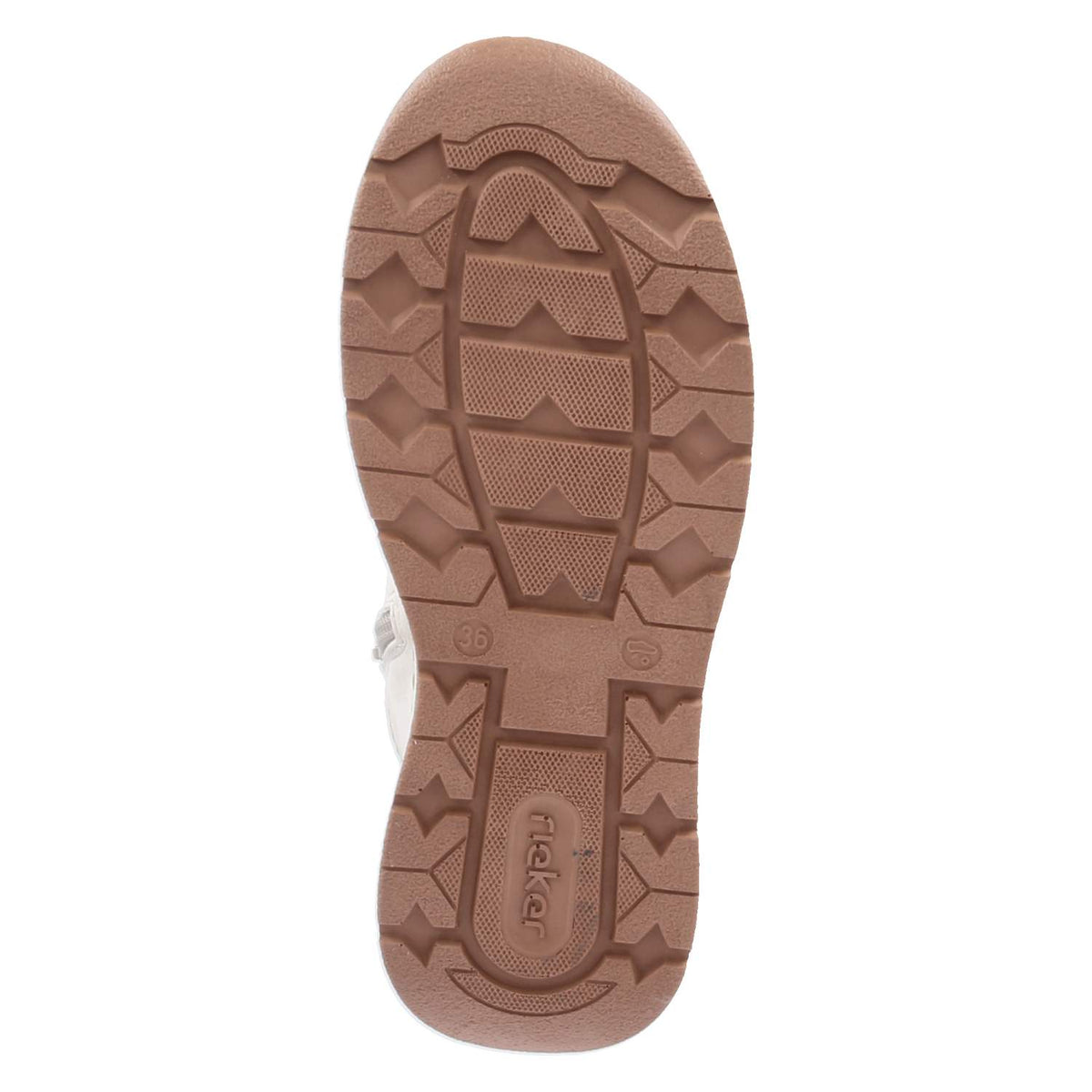 Schnürstiefeletten  Beige