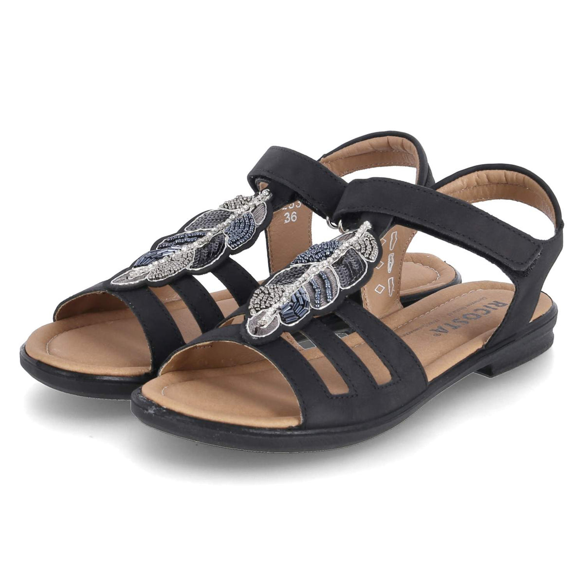 Sandalen AMELIE  Schwarz