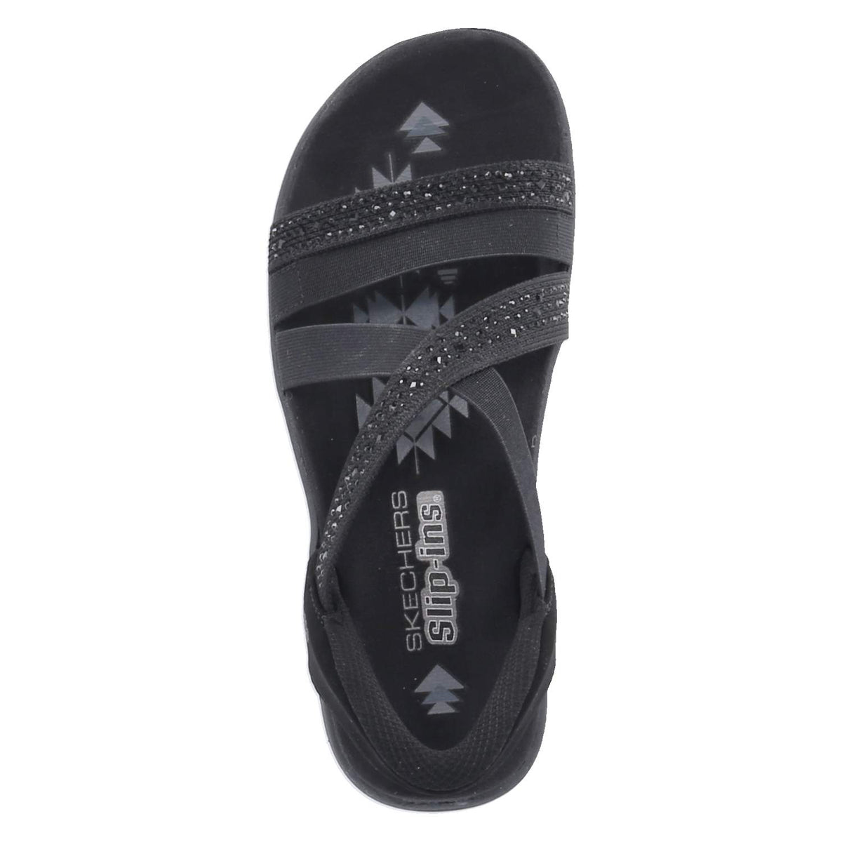 Slip-Sandalen SUMMER SPARKLE  Schwarz