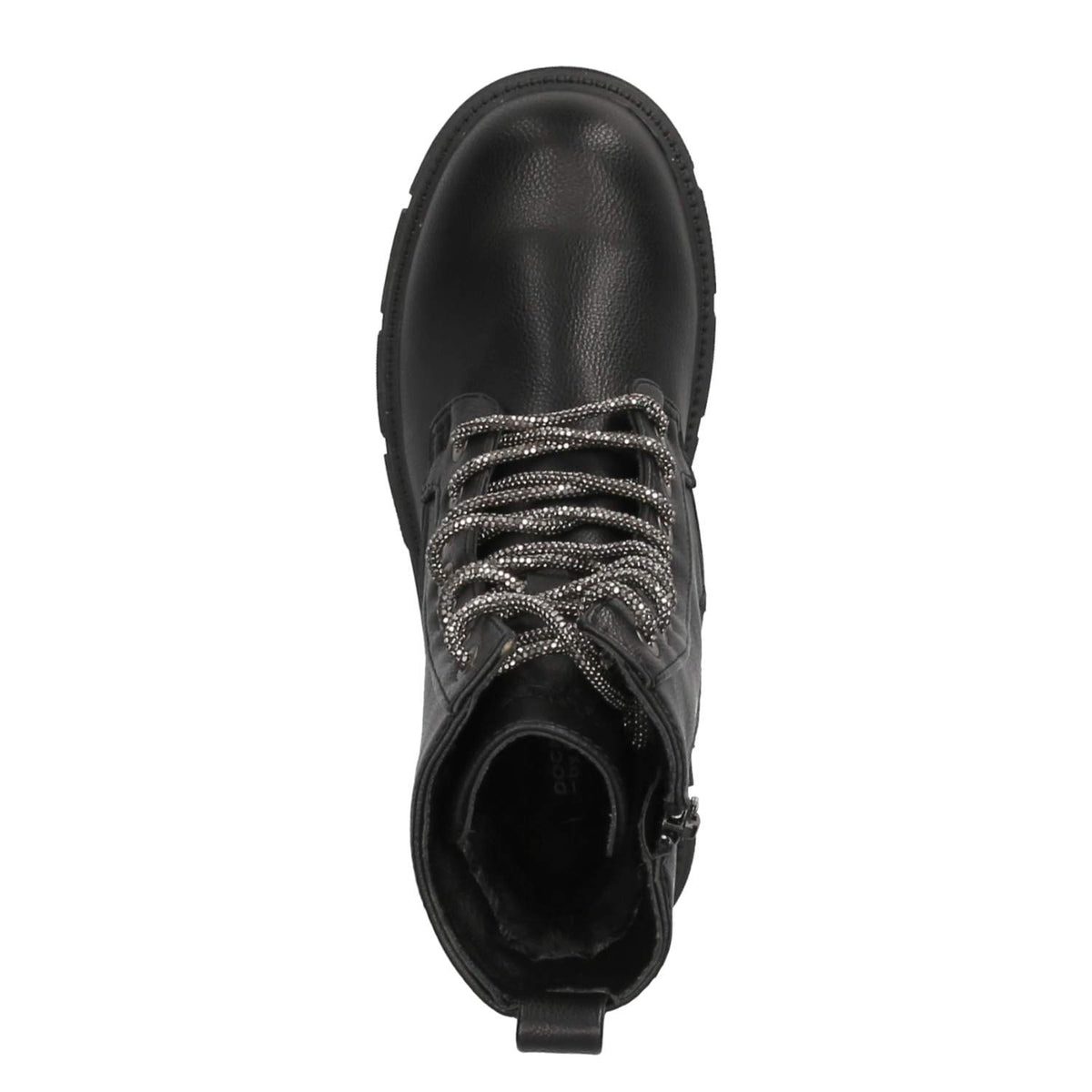Schnürboots  Schwarz