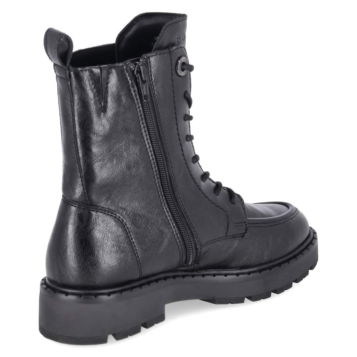 Schnürstiefeletten  Schwarz