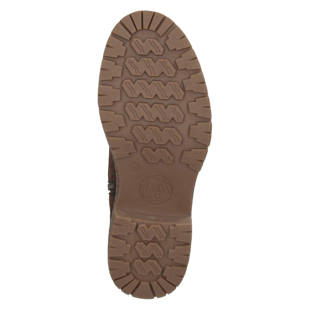 Schnürstiefeletten  Braun