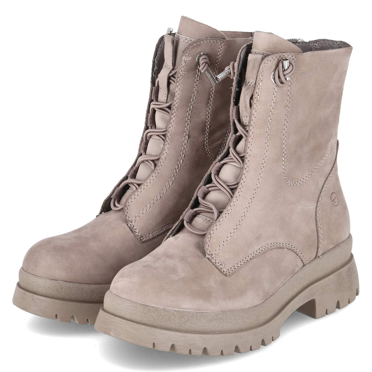 Schnürboots  Taupe