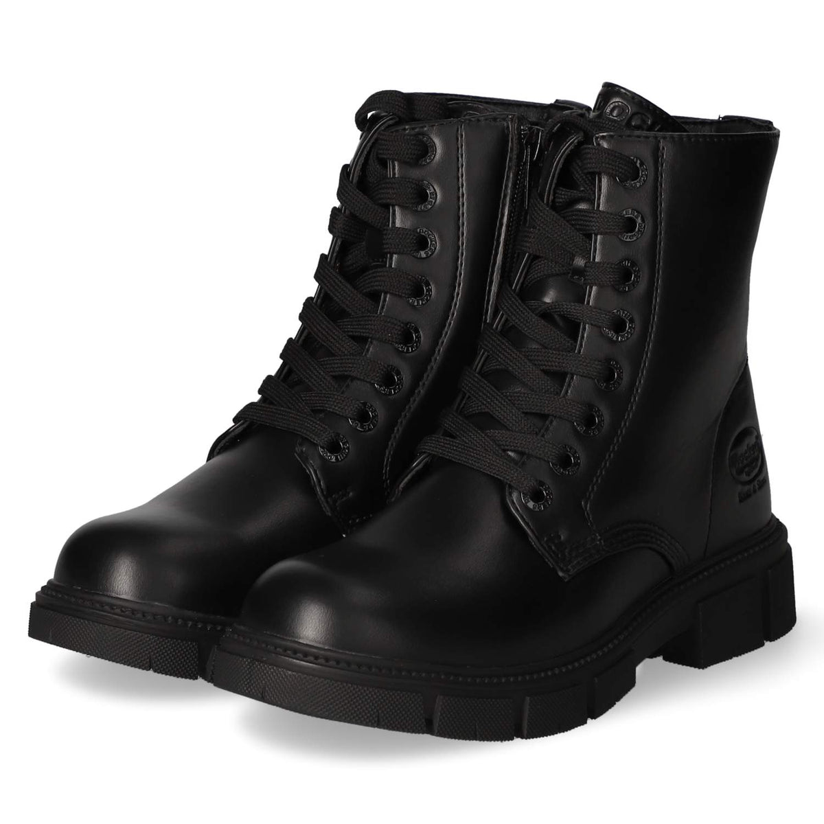 Schnürboots  Schwarz