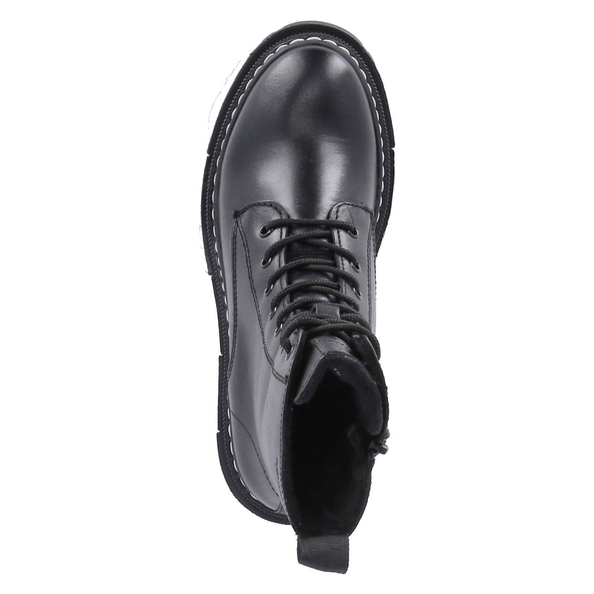 Schnürboots  Schwarz