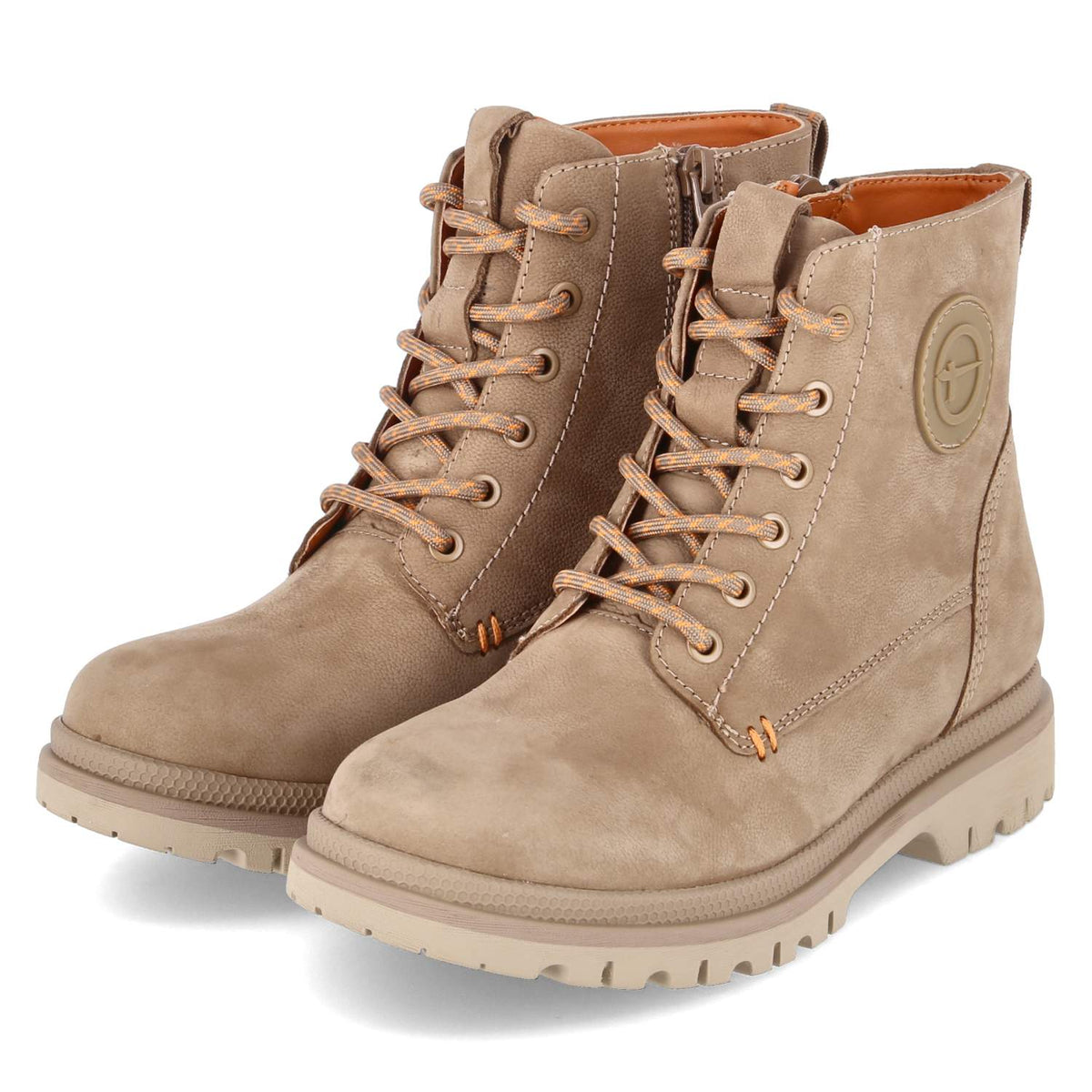 Schnürboots  Braun