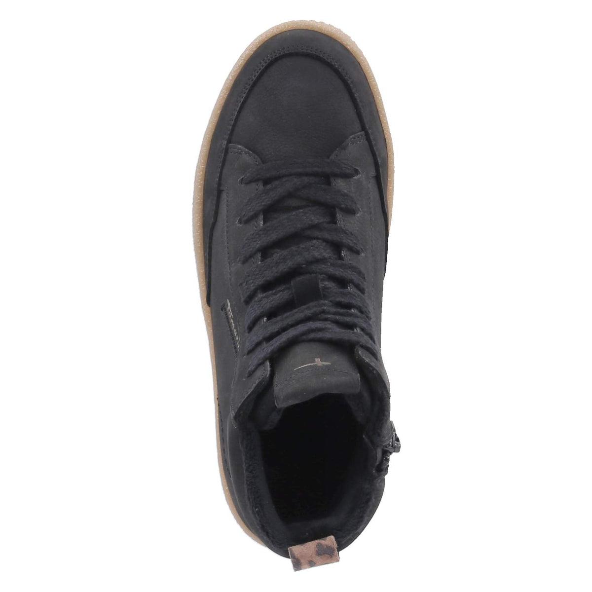 Schnürstiefeletten  Schwarz